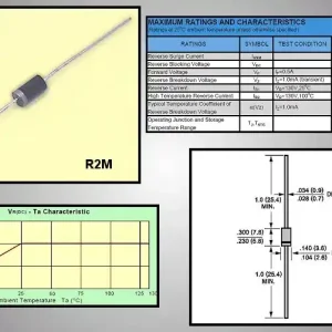 TRANSIENT SUPPRESSOR130V R2M Kiváló minőség