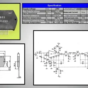 Vedd meg most 2x30W NF-POWER AMP +-43V 100KHz STK4853