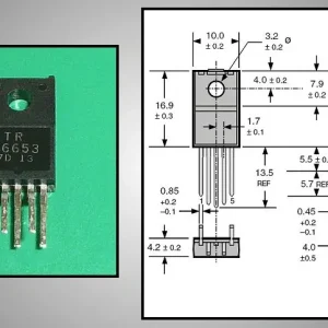 Utolsó esély SW.REGULATOR 650V 120W TO220F 5p STRG6653