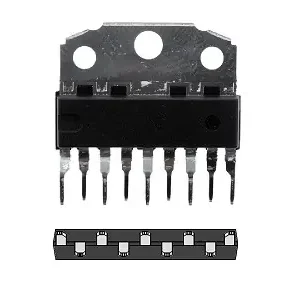 VIDEO OUT.AMP. 3x7.5MHz 9p. TDA6103Q Gyors szállítás