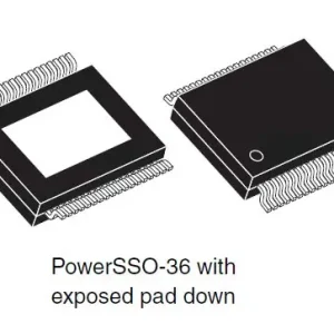 2x100W POWER AMP. 14-39V 36p. SMD TDA7498 Kiárusítás