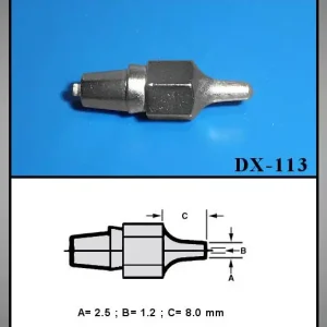 Vákuumos páka hegy WELLER DX-113 WEL.DX113 Olcsó