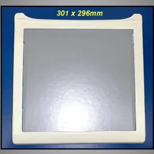 Utolsó esély Hűtő üvegpolc keret W8-DA6700644A