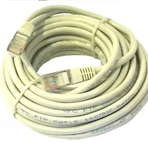 Újdonság CAT5E FTP patch kábel 10m 8p+F (árnyékolt) CCA CABLE FTP/10