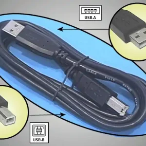 USB2-A dugó - USB2-B dugó kábel 5m CABLE USB-ABH/5 Utolsó esély