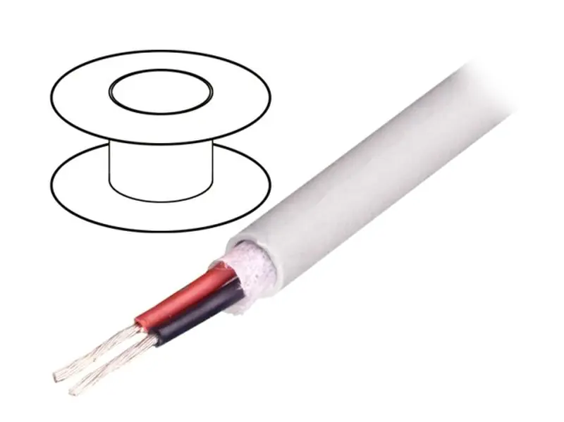 2 eres vezérlő kábel, CU. 2x0.25mm2, SUPERTRONIC®-PUR CABLE-1202-0.25H Rendeld meg most