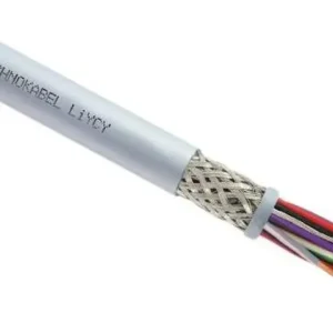 6 eres árnyékolt vezérlő kábel, CU. 6x0.5mm2, TECHNOTRONIK LiYCY CABLE-1206F-0.5 Eredeti