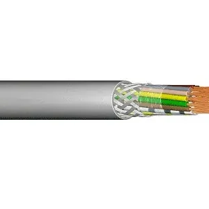 Vedd meg most 28 eres árnyékolt kábel 28x0,14mm H05VVC4V5-K CABLE-1228F