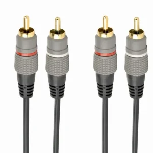 2x RCA dugó -> 2x RCA dugó 1.5m aranyozott CABLE-452/1.5S Népszerű