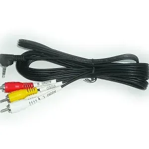 3.5mm 4p.dugó->3x RCA dugó CAMC 2m CABLE-537-2 Olcsó
