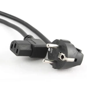 220V 10A 3p. hálózati kábel ->3p. aljzat pipa 1,8m CABLE-706 Kiárusítás