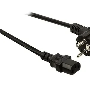 Újdonság PC 230V kábel->3p.aljzat egyenes 1.8m 10A 250Vac CABLE-703