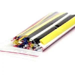 Zsugorcső 2:1, 7 méret, 5 színben, 80db 200mm KK ASSY SET Népszerű