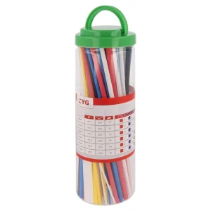 Utolsó esély Zsugorcső 2:1, 6 méret, 5 színben, 80db 200mm KK ASSY SET1