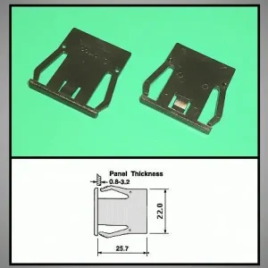 1 pár Z-49-es kódkapcsolóhoz rögzítő ENCODER Z-49C Prémium
