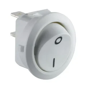 Vedd meg most Billenő nyomókapcsoló, kerek L-4A/R-12A 250V 2pozició OFF-ON W I/O SW2172/W2