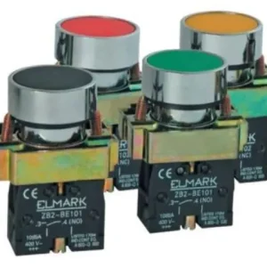 Zárt nyomókapcsoló 1 áramkörös 6A 400VAC, piros, ON-(OFF) EL2-BA42 SW30060/R Utolsó esély