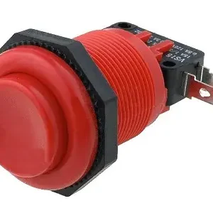 23mm-es nyomókapcsoló, piros 250V 10A ON-(ON) SW6003/R Biztonságos fizetés