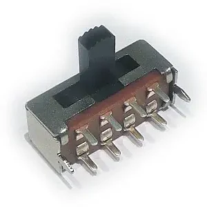 Újdonság Kapcsoló 3 poziciós, panelba 2x4p.fémház SWA304/G