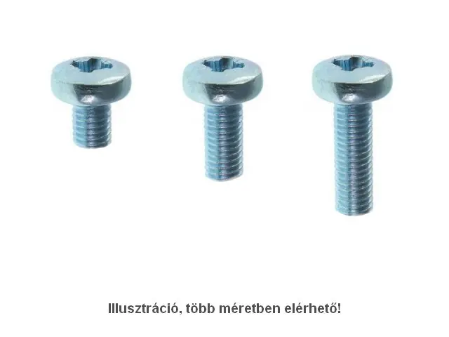 Vedd meg most Acél csavar M3 x 3mm 0,5mm menet emelkedés, hengeres, Ph1 SCREW-M3.0X3.0H_PH1