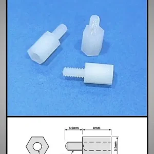Vedd meg most Távtartó 8mm M3 1belső/1külső Műa. V-0050803BKP