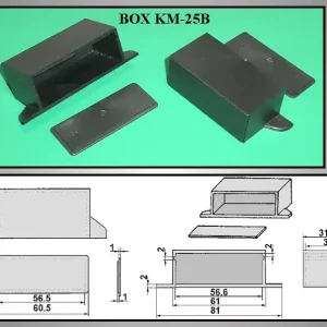 UNIVERSAL BOX 70x50x25mm BOX KM25 Rendeld meg most