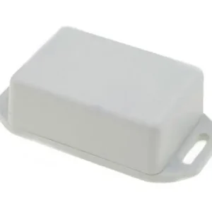 Univerzális műanyag doboz, peremes és füles 50x35x20mm, szürke BOX HM1551GFLGY Kiárusítás