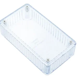 Univerzális műanyag doboz 112x62x27mm, átlátszó, IP54 BOX HM1591BTCL Ingyenes szállítás