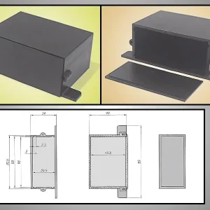 UNIVERSAL BOX 70x50x35mm BOX KM34 Kiváló minőség