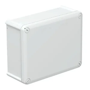 Univerzális műanyag doboz 240x190x95mm IP56 szürke BOX OBO2007-287 Prémium