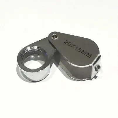 Utolsó esély Összecsukható nagyító 6x (20x15) LUP-12