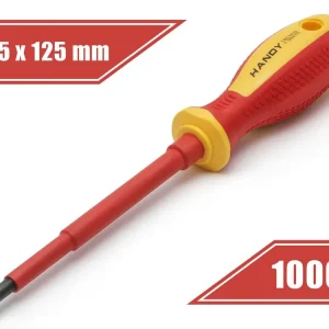 1000 V-ig szigetelt Lapos csavarhúzó P5.5/125 TOOL-0163 Kedvezmény