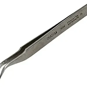 Utolsó esély Tűhegyes csipesz, hajlított TOOL-07052