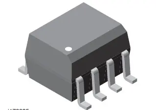 2CH Opto Coupler, Phototransistor Output 8p. SMD ILD205T Népszerű