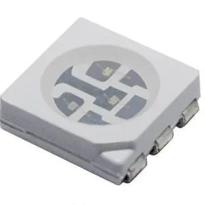 5050 kék 800...1200mcd PLCC-6 LED-SMD B 1200 Eredeti