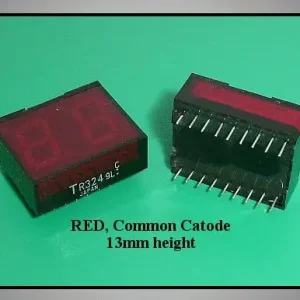 2x7 SEGM.DISPLAY C.C. RED TR324 Alacsony ár