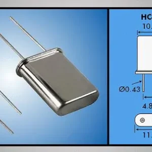 Újdonság QUARTZ 24.000.000 MHz HC49/U 24.00 HC49