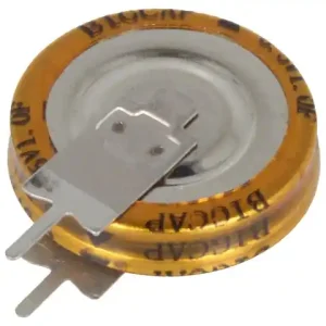 Vedd meg most Szuperkondenzátor 0.1F 5.5V RM-5 (álló) Viking BUC-0.1F-VB