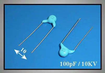 Utolsó esély Kondenzátor 100pF 10000V kerámia RM-10 CC 100P 10000V