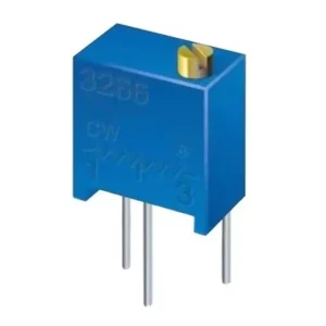 Újdonság CERMET 100k trimmer 6.8mm 12TRN, T67W CERM 100K/6.8W12