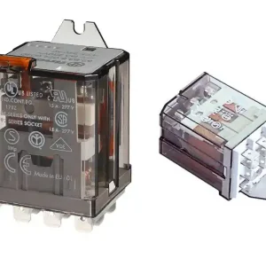 Újdonság Relé 3x250V 16A/30A 230VAC (sarus 6.3), 62.83.8.230.0040 AgCd RELAY-628382300040
