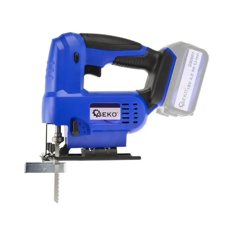 Geko akkus dekopírfűrész, 18V (akku és töltő nélkül) Kiváló minőség