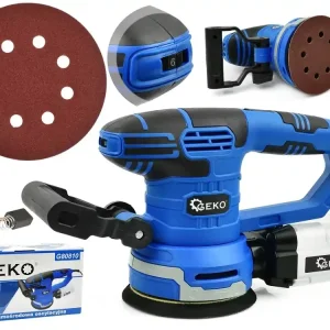 Geko excentercsiszoló, 125mm, 450W, 230V Korlátozott ajánlat