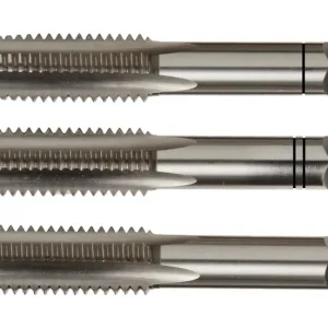 Metrikus kézi menetfúró 3r. készlet DIN352 HSS-G M5 Korlátozott ajánlat