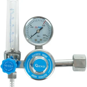 Geko hegesztő gázszabályozó rotaméterrel, 200bar Gyors szállítás