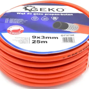 Geko propán-bután gáztömlő, 3x9mm, 25m Akció