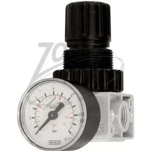 Kiváló minőség GAV nyomásszabályzó nyomásmérővel 1/2˝ R-200