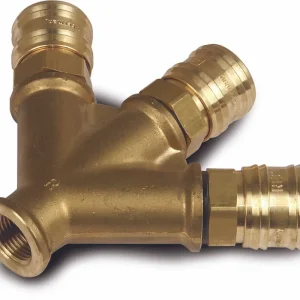 Csak ma Aircraft Y elosztó 3/8 BM, 3 kimenet