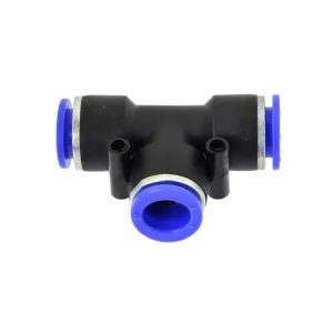 Geko gyorscsatlakozó T-idom levegős műanyag csőhöz, 12mm Akció