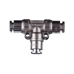 Autentikus ANI 50/DI pneumatikus T csatlakozó, fém, 4mm